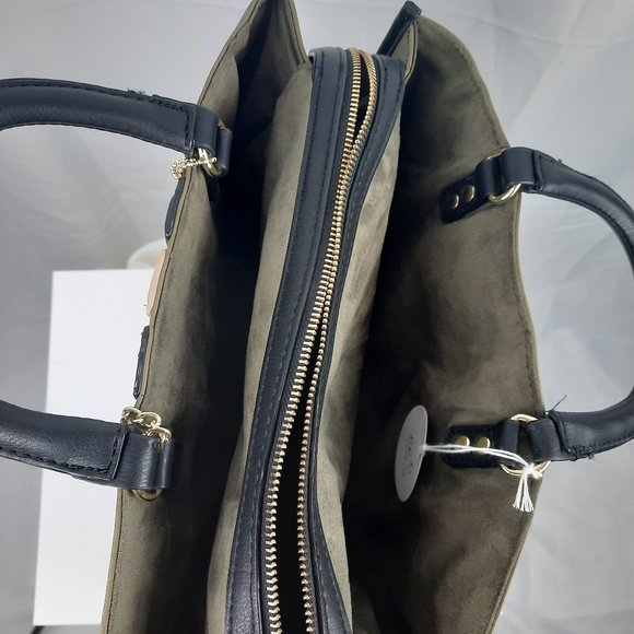 Steve Madden Tote Bag Army Green and Black - Picture 2 of 12